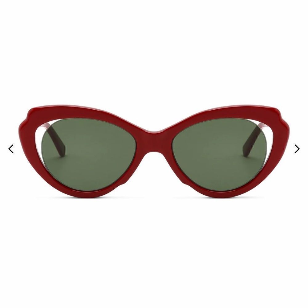 NWOT UNISEX AVANTGUARD THE MONTMARTRE CATEYE SUNGLASSES IN MERLOT